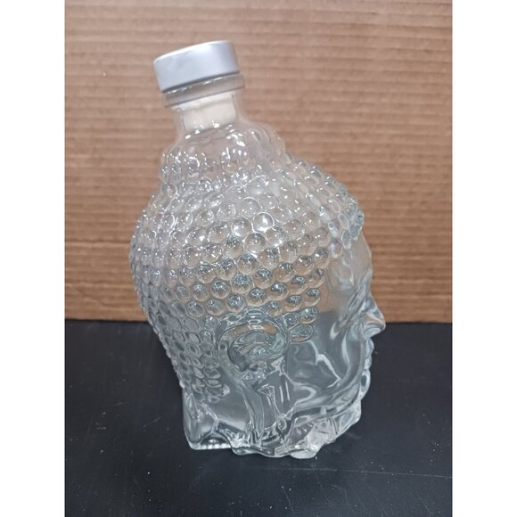 25oz/750ml Unique Buddha Shaped Design, Decanter Bottle for  Buddha Whiskey Decanter Crystal Glass Dispenser Bottle Display Liquor Vodka